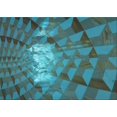 thumbnail image 1 of Ahgly Company Machine Washable Indoor Rectangle Transitional Dark Turquoise Green Area Rugs, 2' x 3', 1 of 7