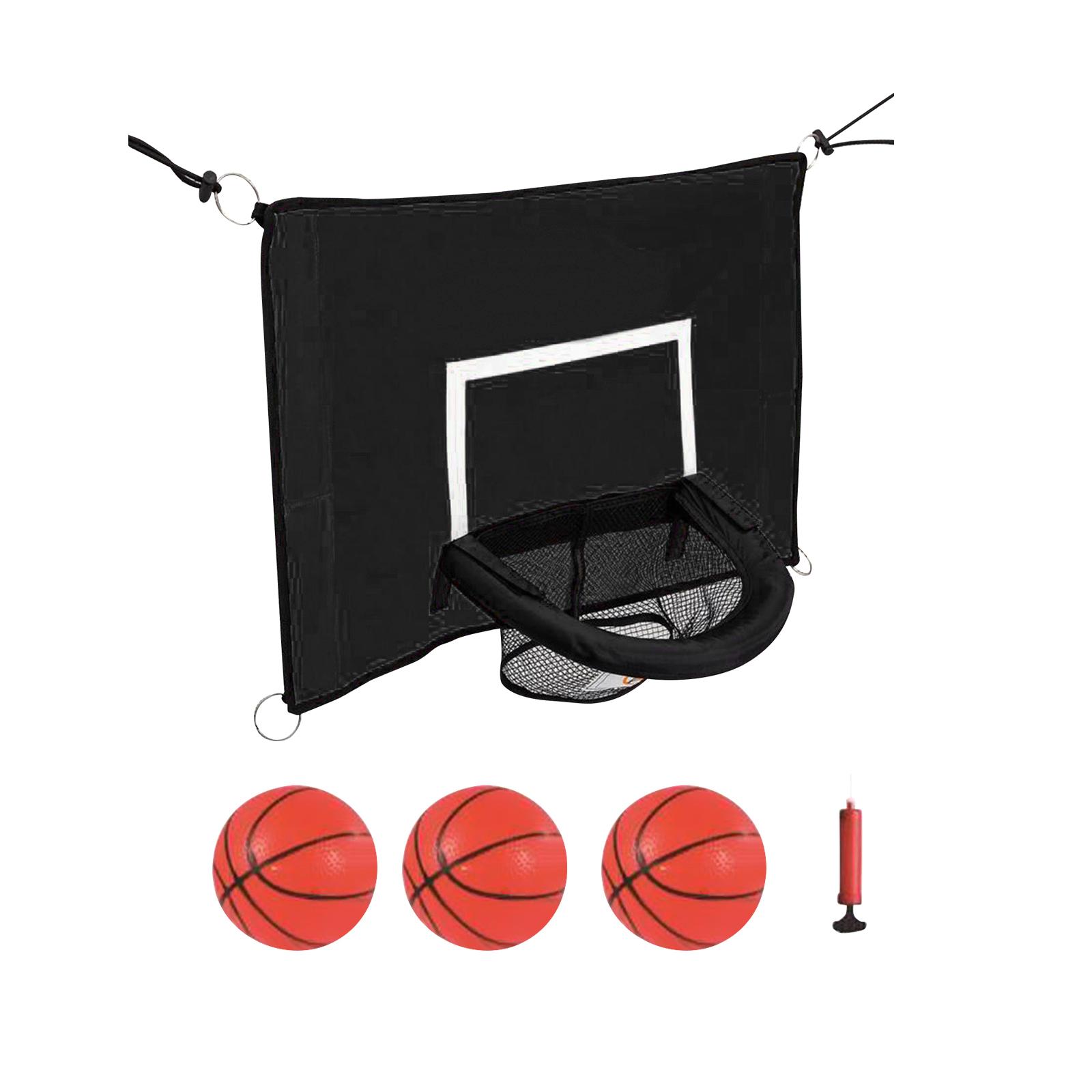 koolsoo Basketball Hoop for Trampoline Basketball Training Outside Indoor Outdoor Sports G