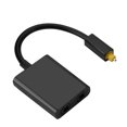 thumbnail image 3 of Câble Audio, Double Port Toslink Numérique Numérique Optique Câble Optique Construction Robuste, 3 of 8
