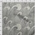 thumbnail image 4 of oneOone Polyester Spandex Cream Fabric Japanese Fabric For Sewing Printed Craft Fabric By The Yard 56 Inch Wide, 4 of 4