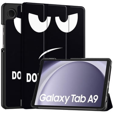Étui pour Tablette 8,7/11 Pouces pour Samsung Galaxy Tab A9 (SM-X110/SM-X115)/A9 plus (X210/SM-X216/SM-X218) avec Fonction de Réveil Étui pour Tablette Pliable Coloré