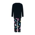 thumbnail image 4 of Faithtur Tenue de Noël Parent-Enfant, Pyjama/combinaison à Manches Longues Imprimé, 4 of 9