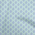 thumbnail image 1 of oneOone Georgette Viscose Bluish Violet Fabric Block Sewing Craft Projects Fabric Prints By Yard 42 Inch Wide-XT, 1 of 5