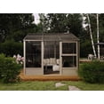 thumbnail image 1 of Myrdal Solarium 11x14 Polycarbonate Roof, 1 of 9