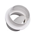 thumbnail image 1 of veasfak Pipe Draft Exhaust Fan Pipe Check Valve for Kitchen Home Exhaust Fan 200mm, 1 of 9
