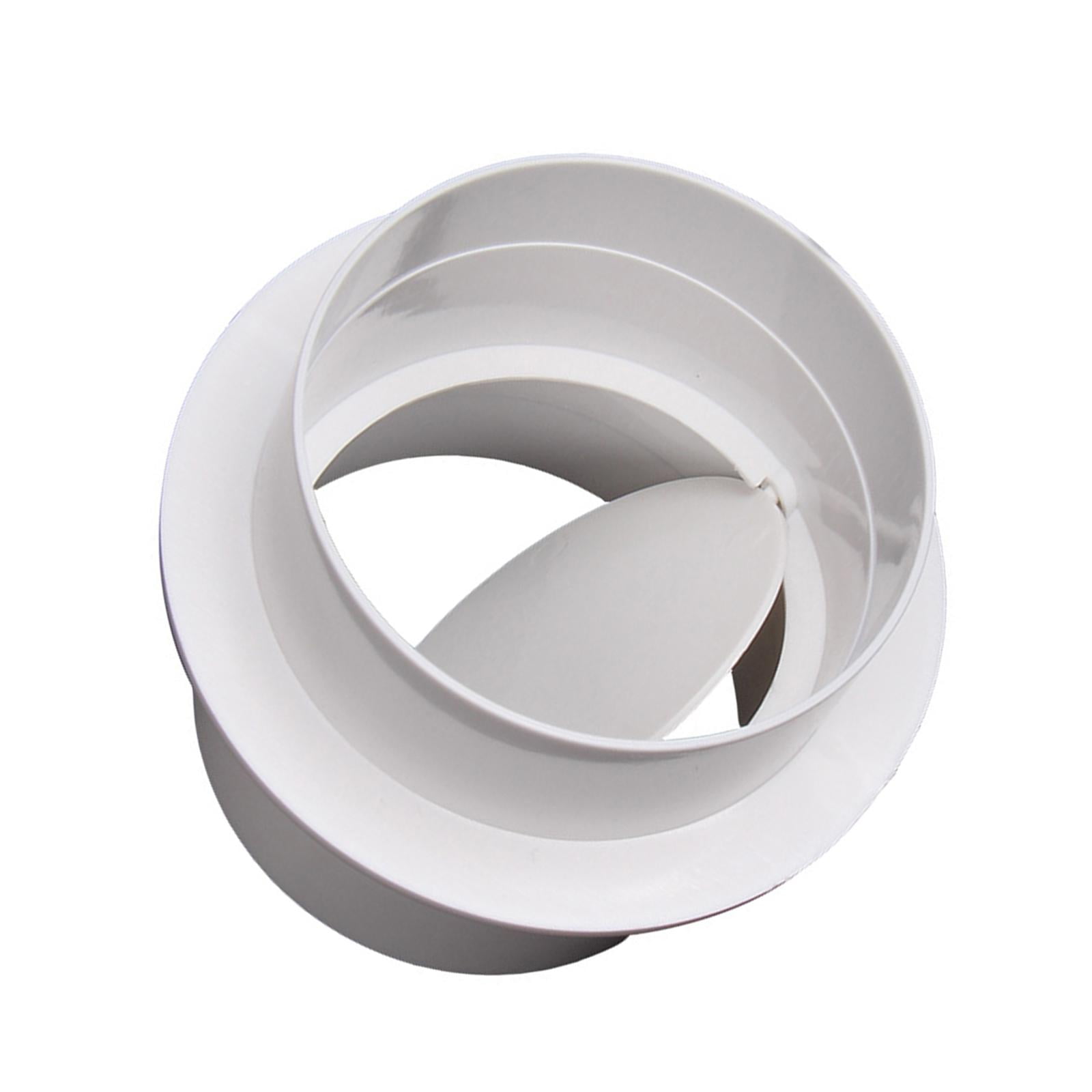 Simhoa Pipe Draft Exhaust Fan Pipe Check Valve For Kitchen Home Exhaust Fan 80mm 80mm