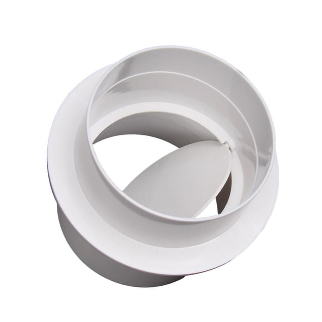 veasfak Pipe Draft Exhaust Fan Pipe Check Valve for Kitchen Home Exhaust Fan 200mm