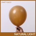 thumbnail image 2 of PartyWoo Chocolate Brown Balloons, 100 pcs Brown Balloons Different Sizes Pack of 18 Inch 12 Inch 10 Inch 5 Inch for Party Birthday Decorations Wedding Decorations, 2 of 8
