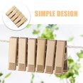 thumbnail image 2 of AMERTEER 10 Pcs Drying Clip Windproof Clips Windproof Metal Quilt Clothes Pins Golden, 2 of 6