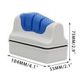 thumbnail image 2 of Vaidha Aquarium Fish Tank Magnetic Clean Brush Glass Scraper Cleaner Scrubbers, 2 of 2