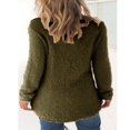 thumbnail image 3 of Women Winter Fleece Fluffy Sweater Jumper Plain Pullover Tops Blouse, 3 of 3