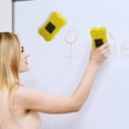 thumbnail image 4 of Whiteboard Eraser Magnetic EVA Sponge | Durable Rectangular Design | Efficient Smudge-Free Cleaning | Soft Cloth Surface | Easy Grip | Ideal for Home, Office, Meeting, Learning | Single Pack, 4 of 5