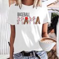 thumbnail image 2 of EQWLJWE Chemises pour Femmes Liquidation T-Shirts pour Femmes Femmes Décontracté Été Imprimé Manches Courtes Col Rond T-Shirt Ample Blouse Tops, 2 of 5