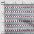 thumbnail image 1 of oneOone Viscose Chiffon Fabric Chevron & Swirl Block Print Fabric By The Yard 42 Inch Wide, 1 of 4