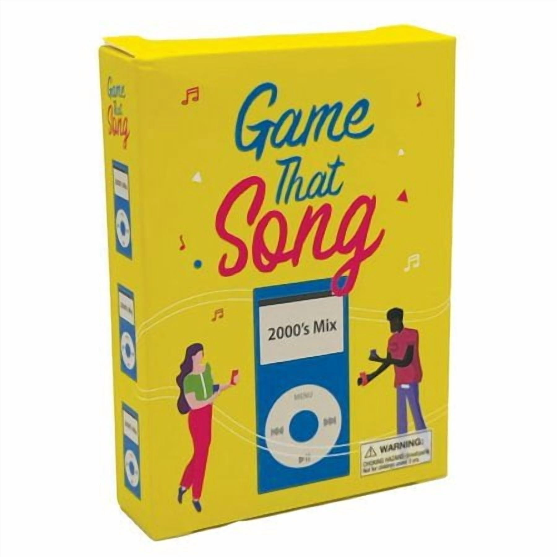 Game That Song 2000's Mix Expansion - 50 New Cards - Music Card Game for Family Adults and Teens. Hilarious Addictive and Competitive Fun for Game Nights!