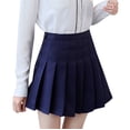 thumbnail image 1 of Jupe Mini Plissée à Taille Haute pour Femme, Jupe de Tennis Ajustée Décontractée pour le Quotidien, 1 of 6
