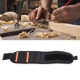 thumbnail image 4 of TFixol Bracelet Magnétique Robuste pour Électriciens et Charpentiers - Conception à Aimants Multi-Rangées avec Doubles Poches pour Ramasser Clous et Vis - Matériau Polyester 1680D Durable - Offert en Orange,, 4 of 7