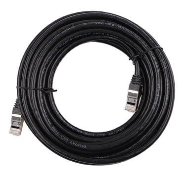 Yeacher Câble Réseau CAT8 40Gbps 2000MHz Câble Ethernet avec Blindage Multicouche 26AWG Cœur en Cuivre Pur Interface Plaquée Or 10M