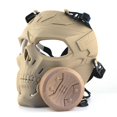 thumbnail image 1 of TopOne Tactical Gas Mask Full Face Single Fan Skull Covers Protective Mask for Outdoor Cs Game Masquerade Cosplay, 1 of 6