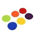 thumbnail image 3 of Carpet Markers Children Game Indoor Activity Colorful Carpet Spot Markers for Classroom KindergartenRound, 3 of 14