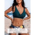 thumbnail image 4 of Women's Bikini Swimsuit Front Cross Lace Up Two Piece Bathing Suit, 4 of 6