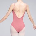 thumbnail image 3 of AherBiu Dancing Bodysuits for Women Sleeveless Backless Playsuits Stretchy Slim Comfy Soft Workout Rompers, 3 of 5