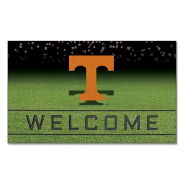 Fanmats 19993 Tapis de Porte en Caoutchouc à Miettes Couleur Équipe University Of Tennessee 1 Paquet 18 Pouces" X 30 Pouces"