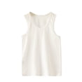 thumbnail image 1 of Birdeem Chemises pour Enfants Sans Manches T-Shirt Graphique Uni Col Rond Crop Top pour Filles et Garçons Débardeur Tee, 1 of 12