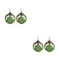 thumbnail image 3 of maskred Unique Pendant Necklace For Women – Bohemian Style Lovers Handmade Gift E055-Green 2Set, 3 of 6