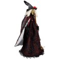 thumbnail image 4 of Northlight Spooky Witch with Broom Halloween Figure - 18", 4 of 6