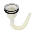 thumbnail image 2 of Shampoo Sink Drain Strainer, Rubber PVC Portable ABS Safe Shampoo Basin Drain Stopper  For Hair Salon, 2 of 8