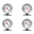 thumbnail image 1 of 4X Stainless Refrigerator Thermometer Freezer Temperature Gauge Mini Thermometer Grill for Home Kitchen Food, 1 of 7