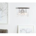 thumbnail image 2 of Elegant Lighting Chorus Ligne 16" 3 Lumière Applique Murale en Cristal Royal, 2 of 6