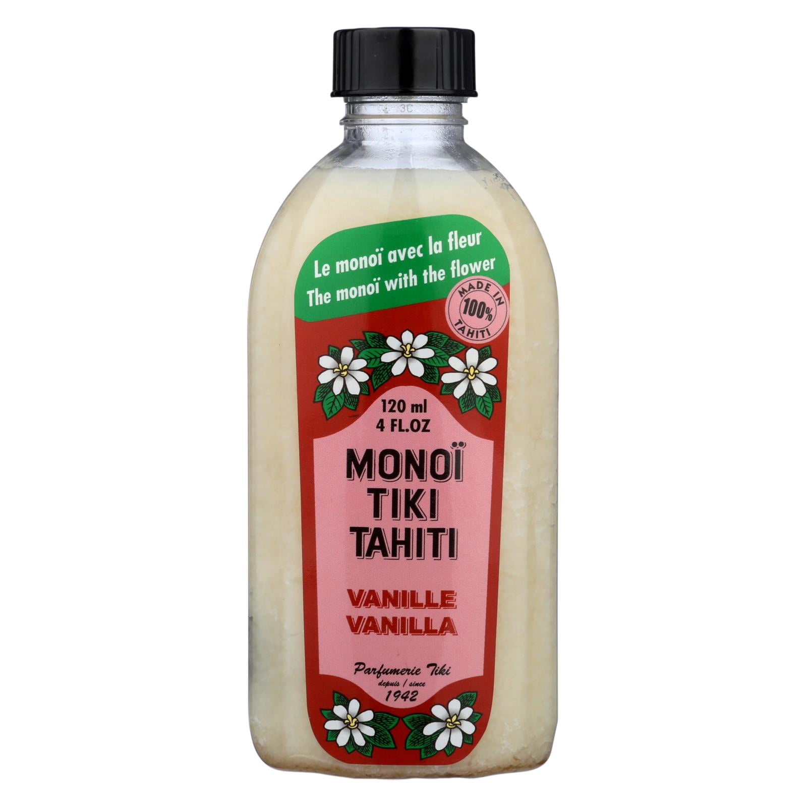 Monoi Tiare Tahiti - Coconut Oil Vanilla - 4 fl. oz.