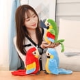 thumbnail image 3 of CNKOO Little Live Pets Voice Imitation Pet Alive Cute Design Soft Touch Little Live Pets Bird Blue, 3 of 4