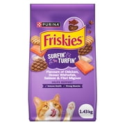 Friskies Surfin' & Turfin', Dry Cat Food 1.4kg