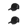 thumbnail image 1 of kurtrusly Adjustable Ring Baseball Cap Accessory For Stylish Life Classic Black 2Set, 1 of 6
