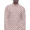 thumbnail image 4 of Atasi Kurta à Manches Longues Imprimé, Boutonné, Asymétrique, Kurta de Designer pour Garçons, 4 of 5