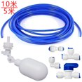 thumbnail image 1 of Miangastore 1 Ensemble de Raccords de Tube à Pousser pour Raccorder : Trousse de Valve Flottante pour Tube pour Système d'Osmose Inverse à Eau RO - Raccords à Pousser pour Raccorder pour Réparer, 1 of 8