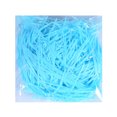 thumbnail image 1 of Maoww Crinkle Paper Raffia Shreds Colorful Boxes Filling Material DIY Packaging Confetti Wedding Party Greeting Tissue Accessories Lake Blue, 1 of 6