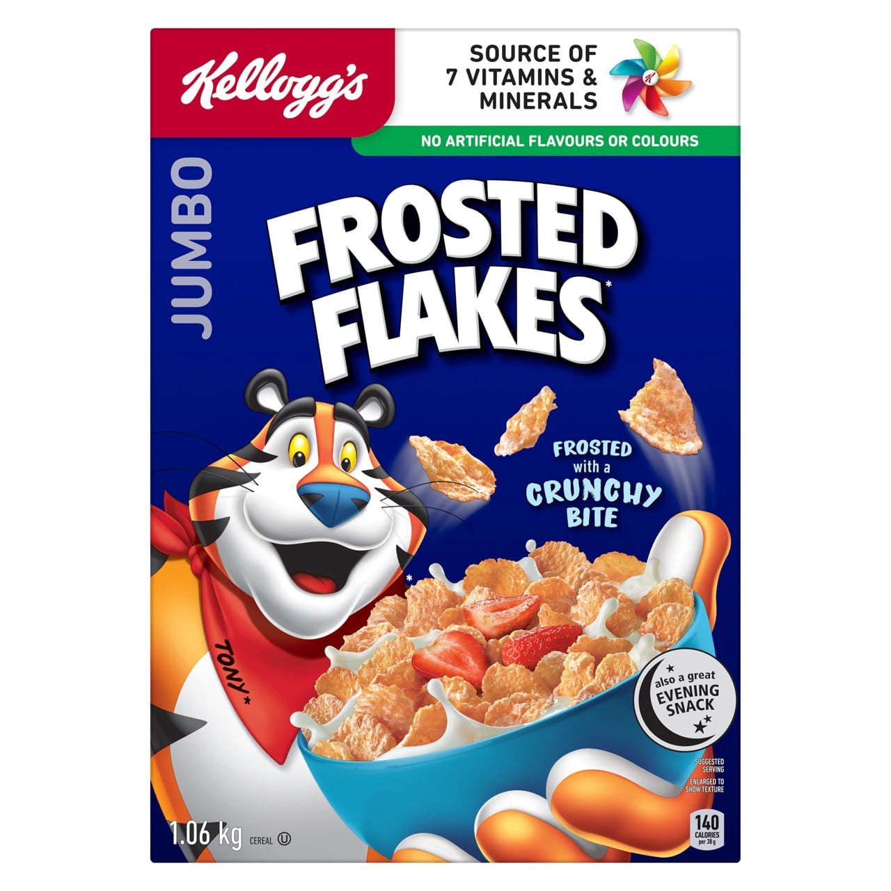 Kellogg's Frosted Flakes Cereal 1.06kg, Jumbo Size