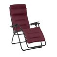 thumbnail image 1 of Lafuma Futura Air Comfort Fauteuil Inclinable Zéro Gravité Intérieur Extérieur, Bordeaux, 1 of 3