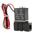 thumbnail image 2 of Électrovanne Électrique à 2 Voies 1/4 NPT NC Normalement Fermée DC12V, 2 of 10