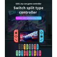 thumbnail image 3 of YISITIAN Wireless Bluetooth Gamepad: Split Left-Right Controller with Motion Sensing, Vibration & Sleep-Wake Function AZ1014-5500, 3 of 7