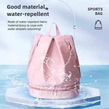 Fridja Liquidation Sac de Rangement de Natation Femmes Sec Humide Sac de Natation Séparé Maillot de Bain Spécial Sac de Rangement Imperméable Sac à Dos D\'entraînement Physique Hommes Plage Extérieur