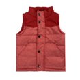 thumbnail image 1 of Bienzoe Kids Zip Quilted Sleeveless Warm Cotton Padded Puff Vest Red 3, 1 of 2