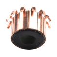 thumbnail image 4 of 23 x 10 x 17(18) mm 12P Teeth Copper Hook Type Electrical Motor Commutator 1pcs, 4 of 11