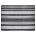 thumbnail image 1 of 2x4' Linden Grey Tufted Stripe Floormat, 1 of 5
