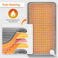 thumbnail image 3 of Household Multi-Function Heating Pad for Warming Blanket Use, 9-Temperature Control with Timing Function for Office and Home, Soft and Flame Retardant Material for Safety, 3 of 7