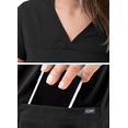 thumbnail image 4 of Adar Pro Scrubs For Women - Sweetheart V-Neck Scrub Top, 4 of 7